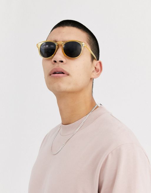 Gafas de sol de festival con lentes redondas