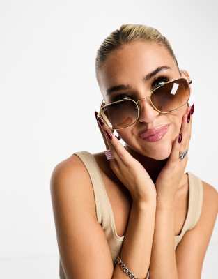 ray ban aviador doradas