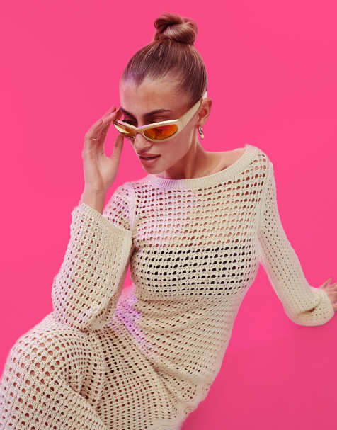 Rebajas en gafas de sol extragrandes Moda Mujer ASOS