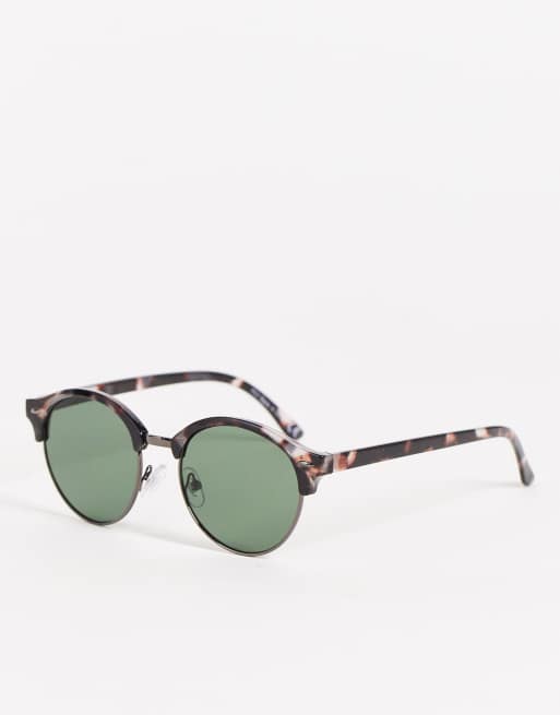 Gafas de sol efecto carey estilo retro de Topshop