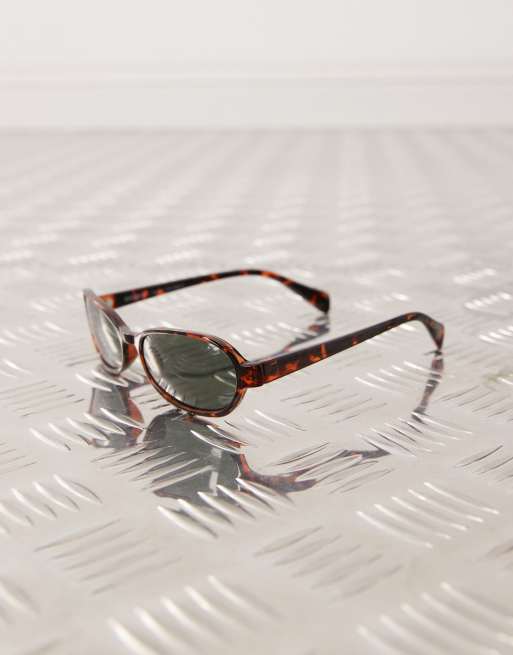 Gafas de sol efecto carey ovaladas de Weekday, 2 de 3