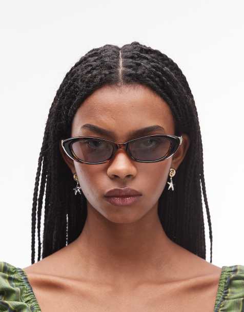 Gafas de sol efecto carey ovaladas The Whisperer de Le Specs - view 1