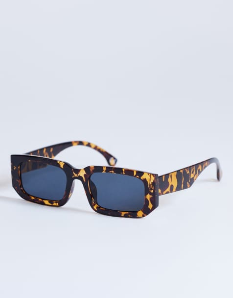 Gafas de sol efecto carey rectangulares Milan de Topshop - view 1