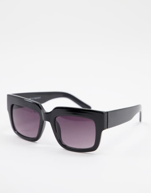 Gafas de sol extragrandes con lentes cuadradas de AJ Morgan