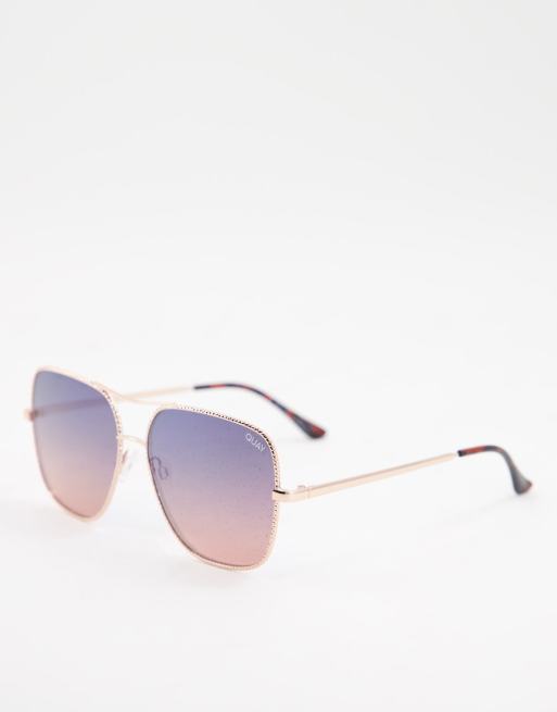 Gafas de sol extragrandes Stop and Stare de Quay
