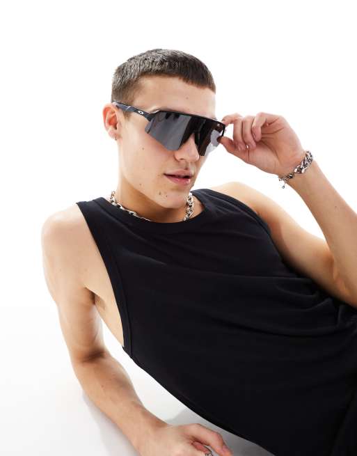 Gafas grandes negras hotsell