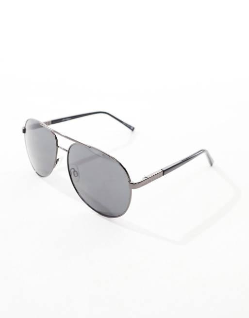 Gafas de sol gris plomo de estilo aviador de Jeepers Peepers, 2 de 4