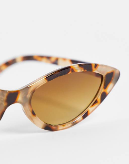 Gafas de sol marrón carey estilo ojos de gato de Only , 2 de 4