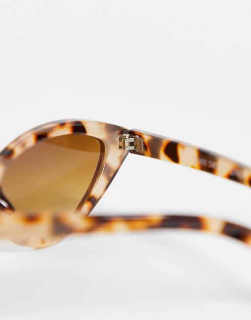 Gafas de sol marrón carey estilo ojos de gato de Only , 4 de 4