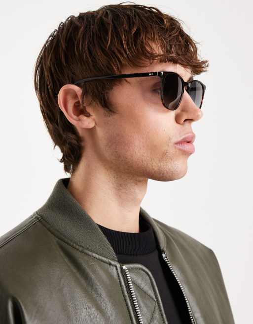 Gafas de sol marrón Havana cuadradas de Tommy Hilfiger, 3 de 3