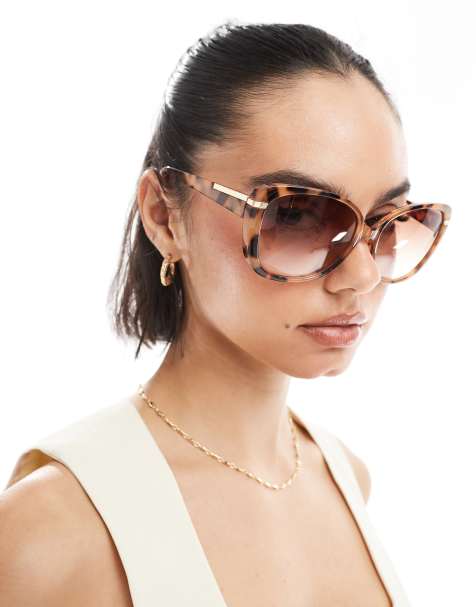 Gafas de sol marrones cuadradas de New Look - view 1