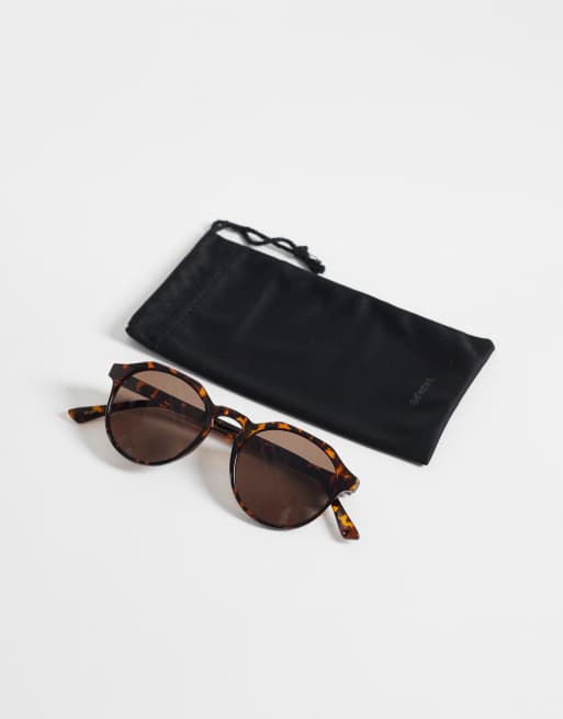 Gafas de sol marrones redondas de Selected, 3 de 3