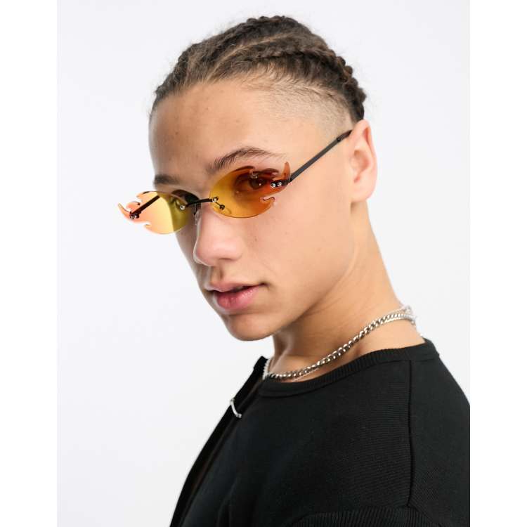 Lentes de sol color rojo top
