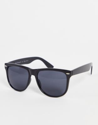 A.J. Morgan Archie-Gafas De Sol Redondas, Negro