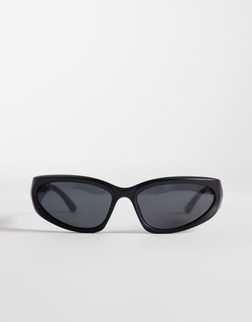Gafas de sol negras con diseño envolvente Opus Dot de Santa Cruz, 3 de 3