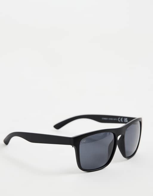 Gafas de sol negras con montura cuadrada de Jack & Jones, 2 de 3