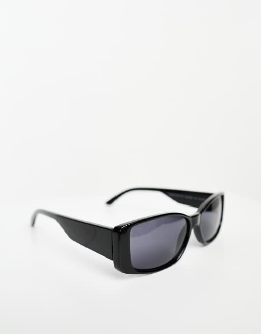 Gafas de sol negras con montura rectangular gruesa de SVNX, 2 de 5