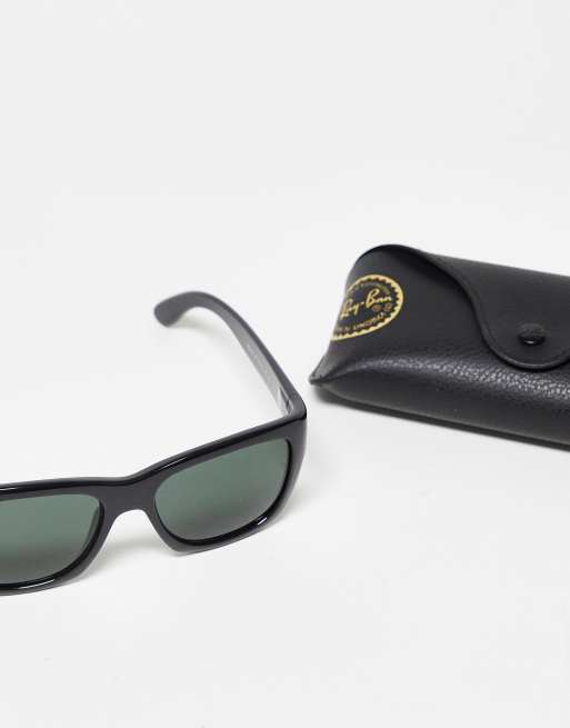 Buen sentimiento igual Escéptico Gafas de sol negras cuadradas 0RB4191 de Ray-Ban | ASOS