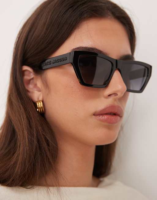 Gafas de sol negras cuadradas de Marc Jacobs, 3 de 3