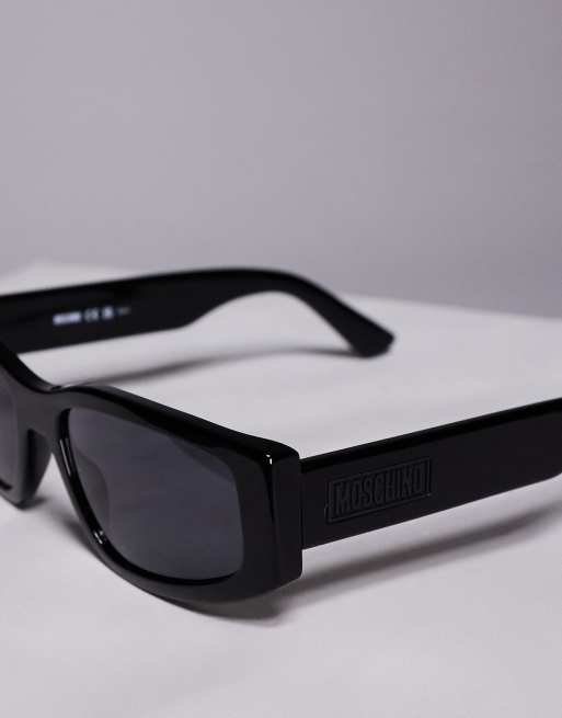 Gafas de sol negras cuadradas de Moschino , 3 de 3