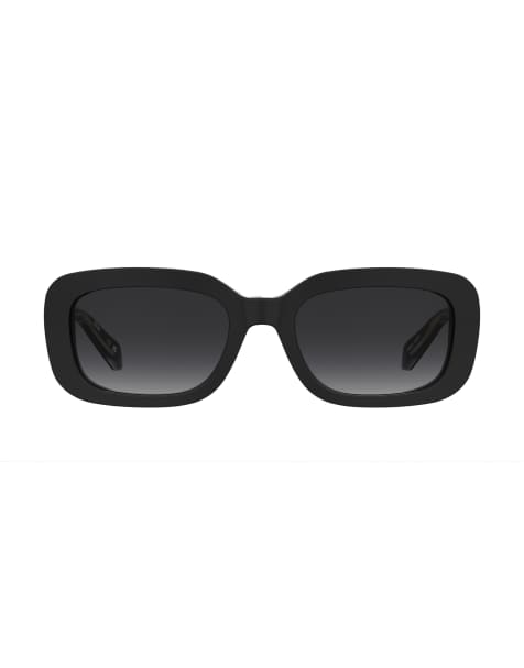 Gafas de sol negras cuadradas de Moschino - view 1