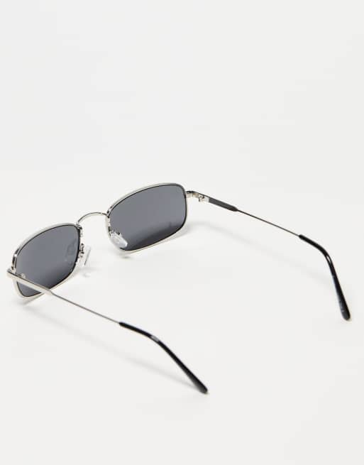 Gafas de sol negras cuadradas exclusivas de Jeepers Peepers x ASOS, 2 de 4