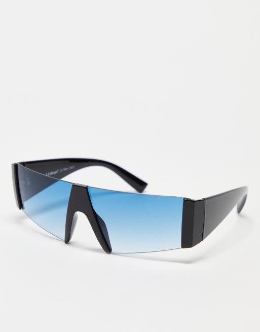 Gafas de sol negras envolventes de AJ Morgan
