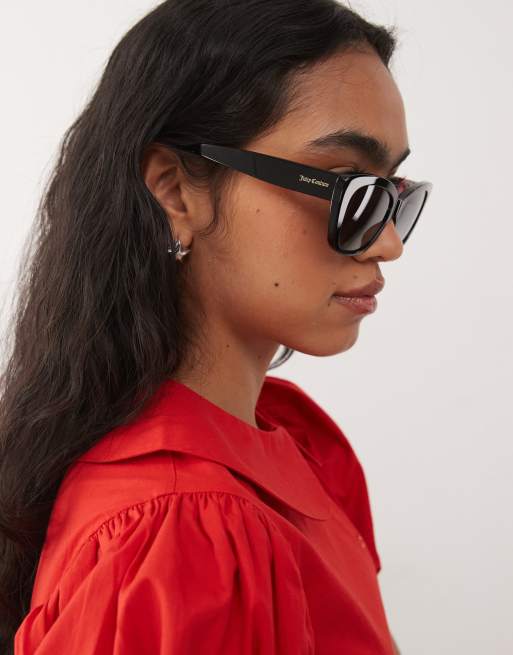 Gafas de sol negras estilo ojos de gato de Juicy Couture, 3 de 3