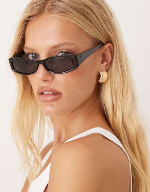 Gafas de sol negras estrechas de Mango