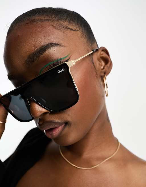 Gafas de sol negras Nightfall Remixed de Quay