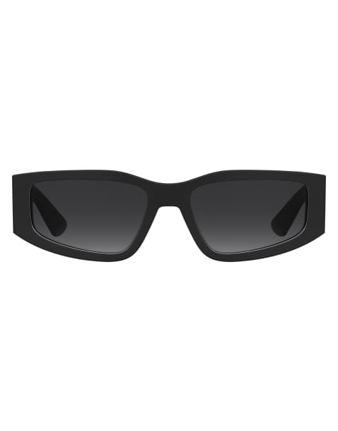 Gafas de sol negras rectangulares de Moschino - view 1