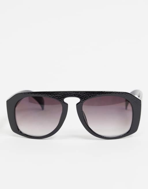 Gafas De Sol Negras Redondas Para Mujer De Jeepers Peepers Asos