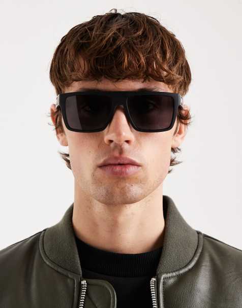 Gafas de sol negras y grises cuadradas de Tommy Hilfiger - view 1