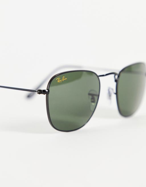 Él Aparte Polvoriento Gafas de sol negras y redondas para hombre 0RB3857 de Ray-Ban | ASOS