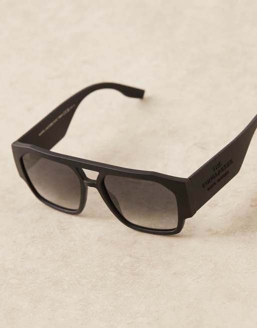 Gafas de sol negro mate estilo aviador de Marc Jacobs , 2 de 3