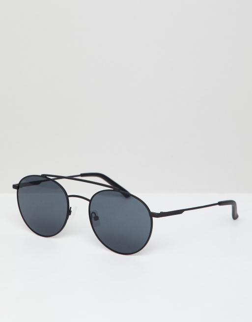 Gafas sol redondas negro Hills de | ASOS