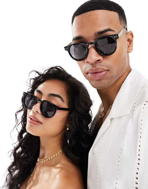 Gafas de sol redondas en negro Teddy Boy de Spitfire