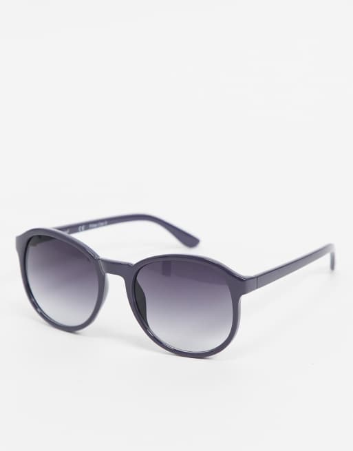 Gafas de sol redondas en violeta de AJ Morgan