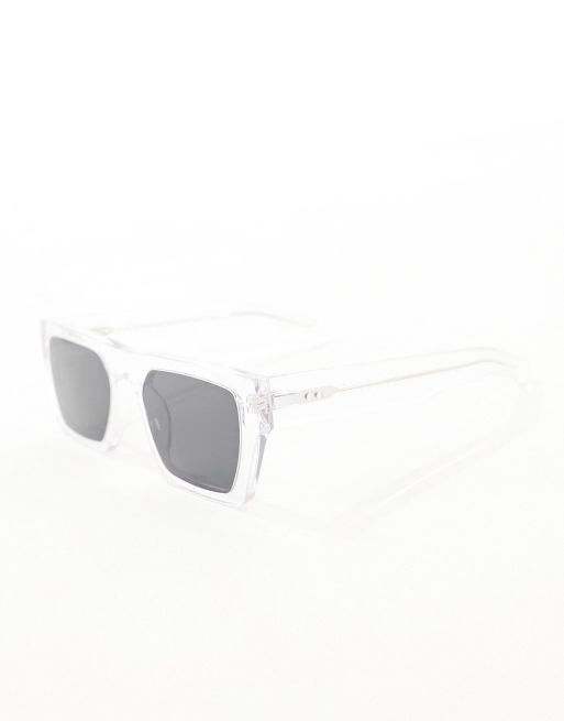 Gafas de sol transparentes rectangulares con lentes negras Cut Eighty Nine de Spitfire, 2 de 4