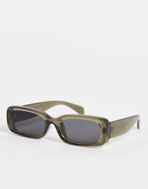 Gafas de sol verdes cuadradas Cruise de Weekday