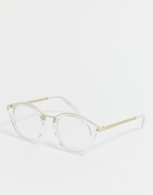 Gafas store transparentes redondas