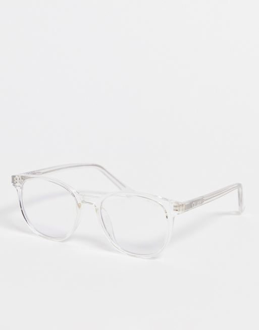 Gafas transparentes con filtro de luz azul Blueprint de Quay