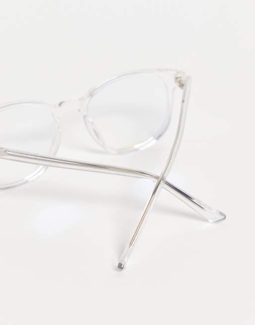 Gafas transparentes con filtro de luz azul Blueprint de Quay, 2 de 4