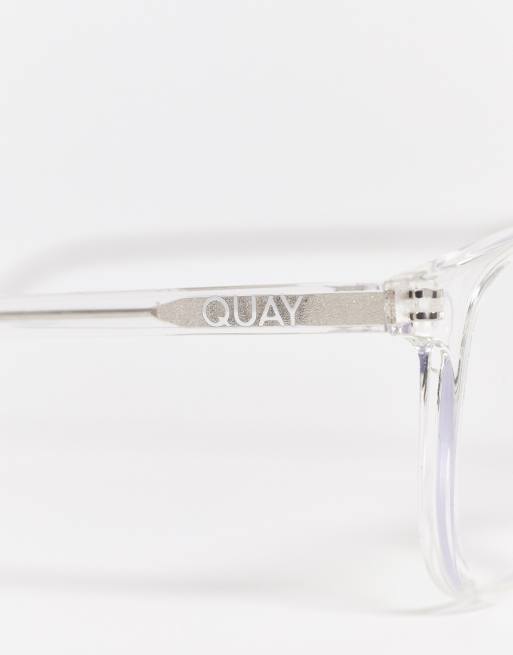 Gafas transparentes con filtro de luz azul Blueprint de Quay, 3 de 4