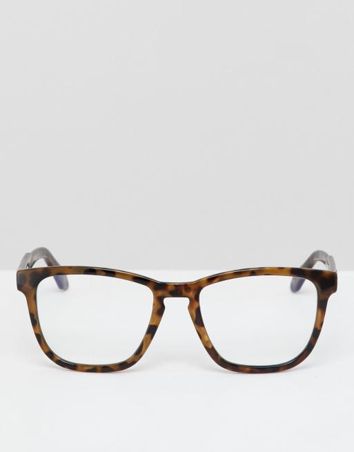 Gafas transparentes de carey con bloqueador de luz azul Hardwire de Quay Australia, 4 de 4