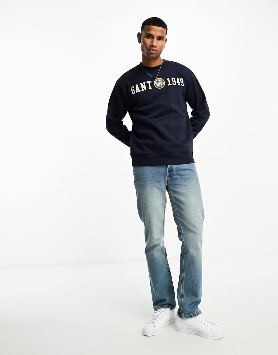 Gant 2025 navy sweatshirt