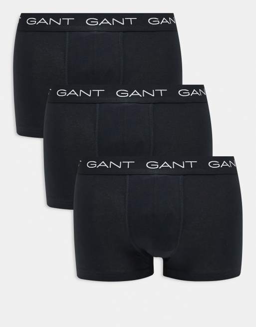 GANT 3-pack boxer briefs in black