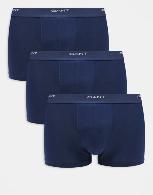 GANT 3-pack boxer briefs with small logo in navy
