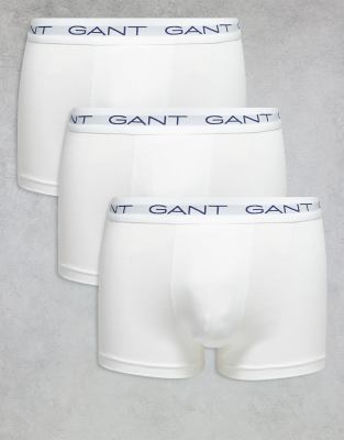 Gant 3 Pack Briefs In White