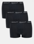 [Gant] GANT 3 pack of trunks in black S BLACK